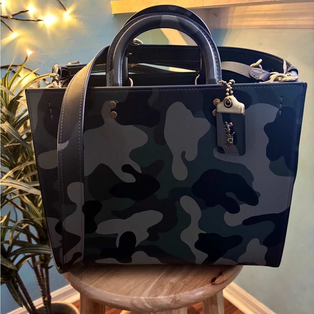 Coach NWT Camouflage Rogue Tote Bag